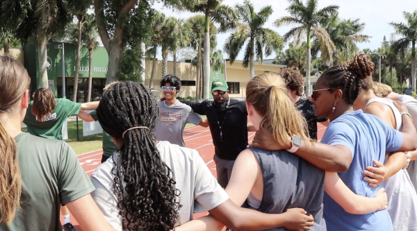 Coach Brown connects to student-athletes like few can